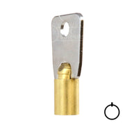 Small Bore Tubular Key Blank | Brass | 137SB Tubular Key Hudson Lock, LLC