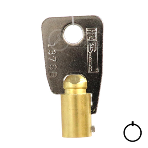 Tubular Key Blank | Ace | 137SB
