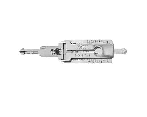 Copy of Original Lishi 2-1 Pick/Decoder for NE38 Land Rover (RV4) 2-in-1 Pick-Decoder Original Lishi