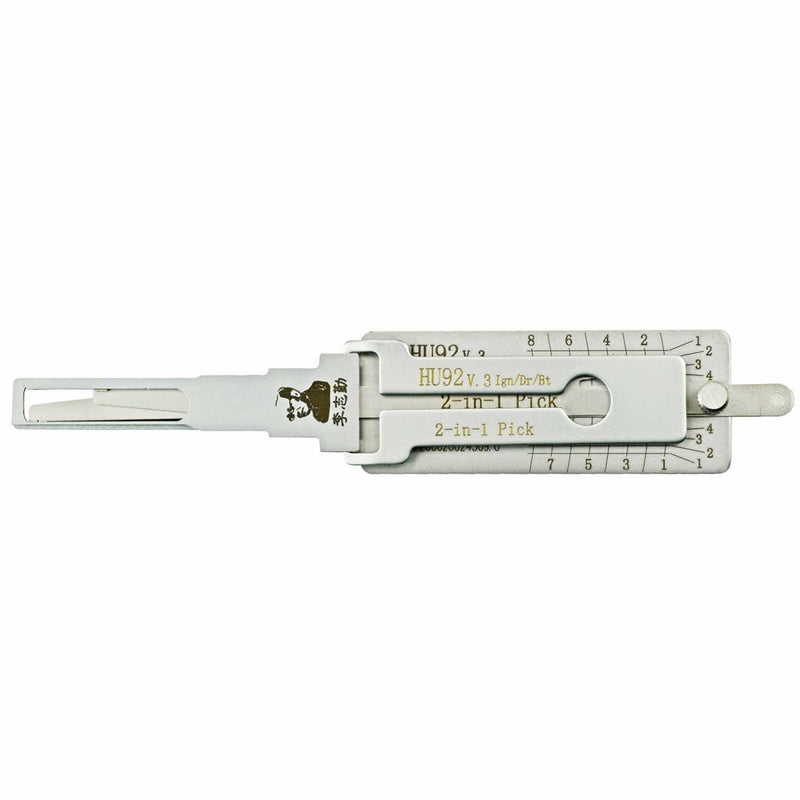 Original Lishi 2-1 Pick/Decoder for BMW HU92 TWIN Lock Picks Original Lishi