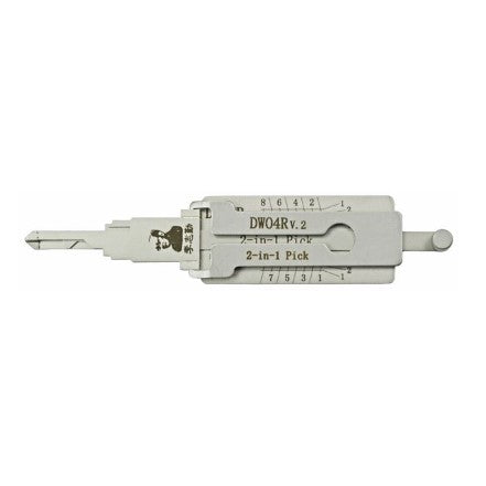 Original Lishi 2-1 Pick/Decoder for DW04, DW04RAP 2-in-1 Pick-Decoder Original Lishi