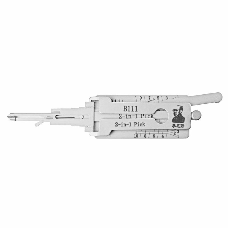 Original Lishi 2-1 Pick/Decoder for GM B111 Warded Lock Picks Original Lishi