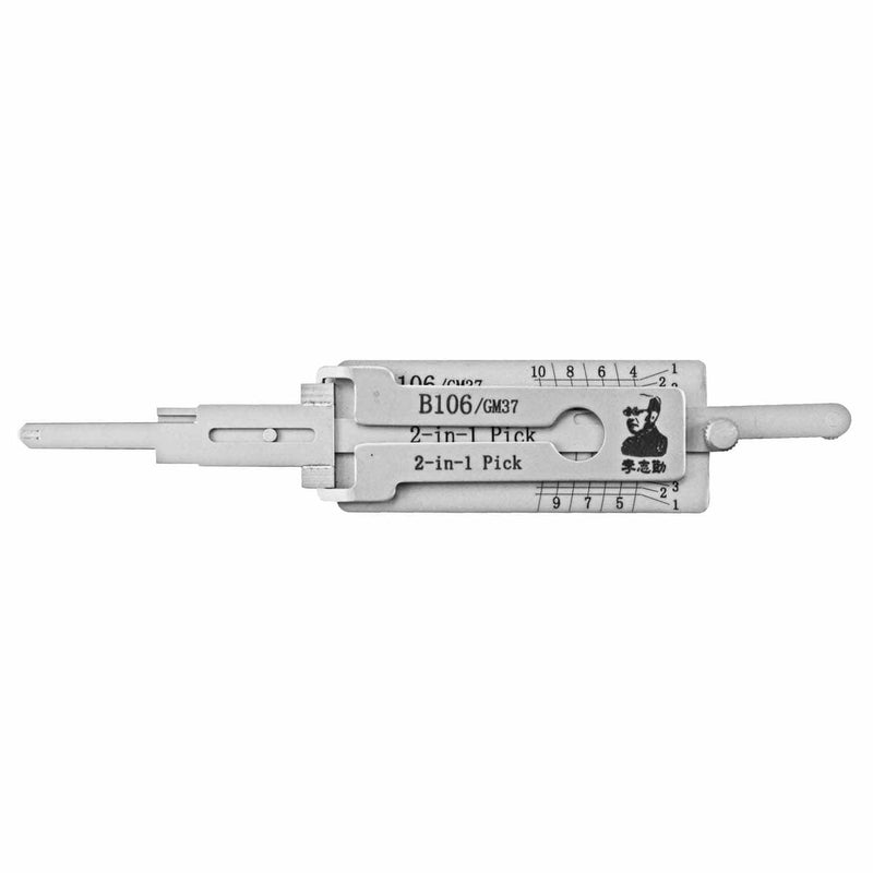 Original Lishi 2-1 Pick/Decoder for GM GM37 Lock Picks Original Lishi