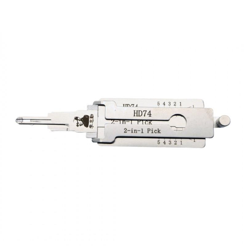 Original Lishi 2-1 Pick/Decoder for Honda HD74 Lock Picks Original Lishi