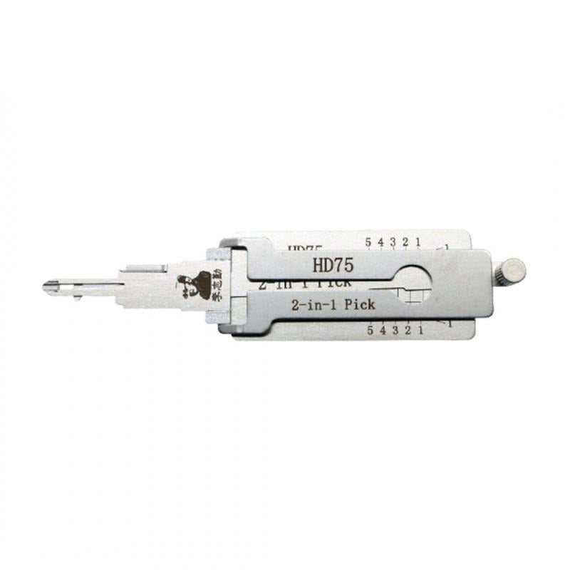 Original Lishi 2-1 Pick/Decoder for Honda HD75 Lock Picks Original Lishi