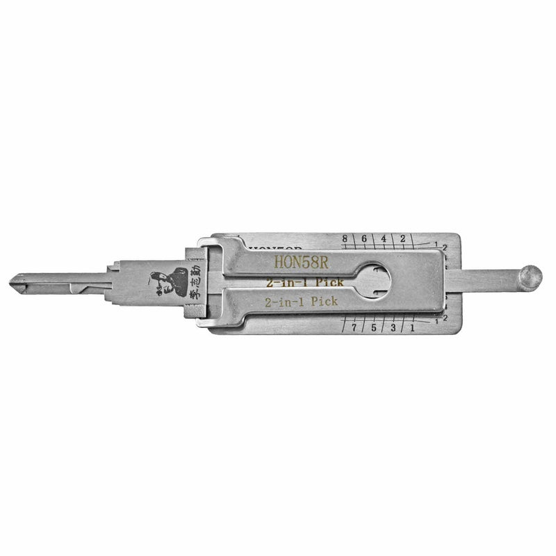 Original Lishi 2-1 Pick/Decoder for Honda HON58R Lock Picks Original Lishi