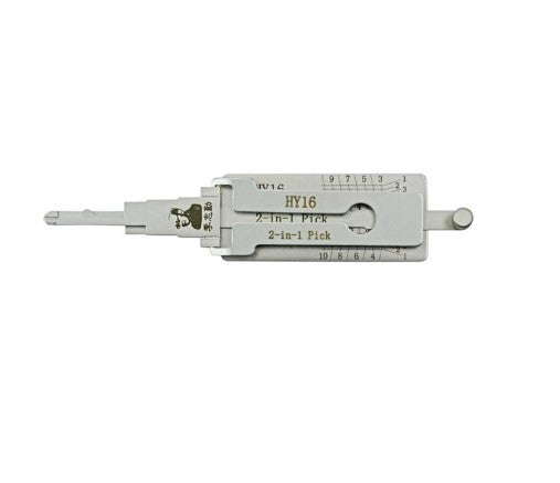Original Lishi 2-1 Pick/Decoder for HY16 Hyundai 2-in-1 Pick-Decoder Original Lishi