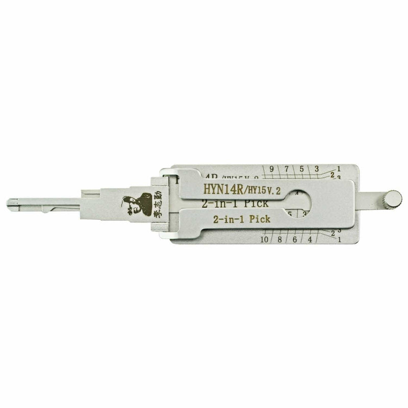 Original Lishi 2-1 Pick/Decoder for Hyundai,Kia HY15 Lock Picks Original Lishi