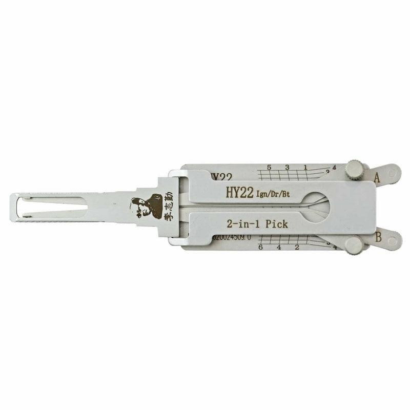 Original Lishi 2-1 Pick/Decoder for Hyundai,Kia HY22 Lock Picks Original Lishi