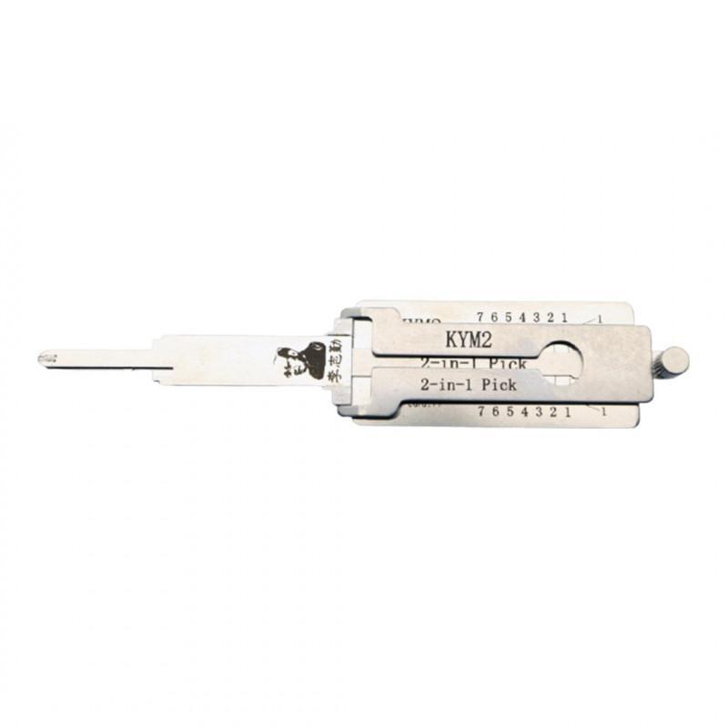 Original Lishi 2-1 Pick/Decoder for Kymco KYM2 Lock Picks Original Lishi