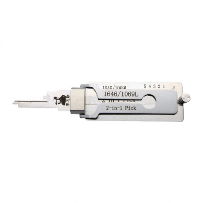Original Lishi 2-1 Pick/Decoder for Mailbox 1646 Lock Picks Original Lishi
