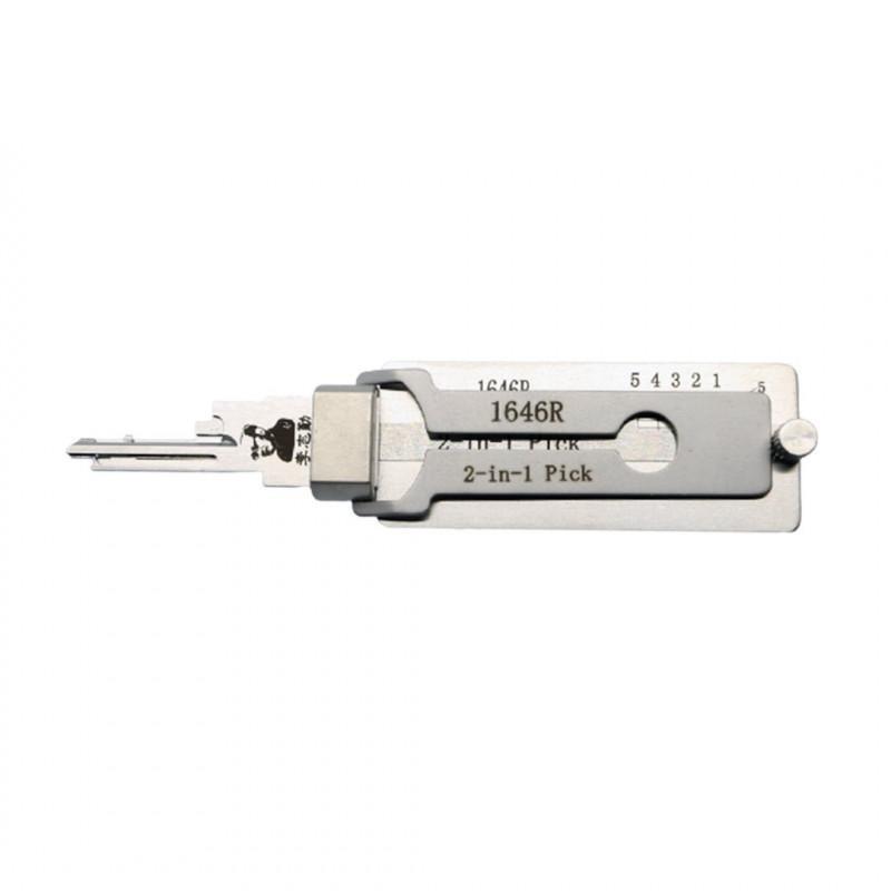 Original Lishi 2-1 Pick/Decoder for Mailbox 1646R Lock Picks Original Lishi