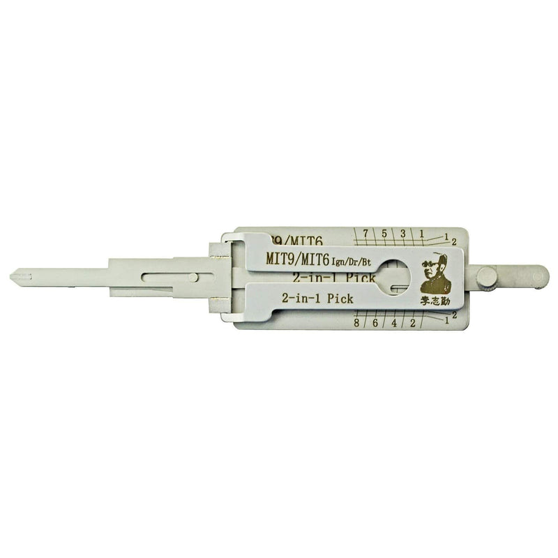Original Lishi 2-1 Pick/Decoder for Mitsubishi MIT6/MIT9 Lock Picks Original Lishi