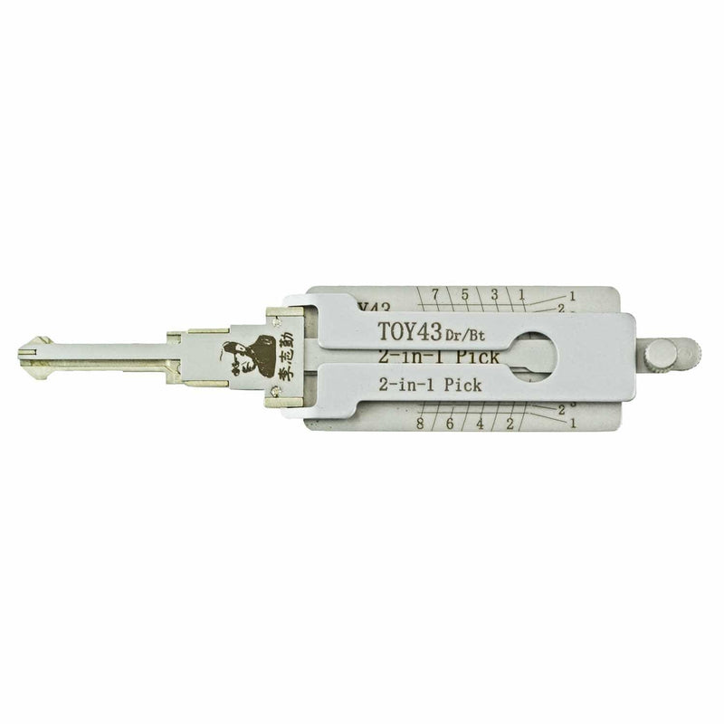 Original Lishi 2-1 Pick/Decoder for Toyota TOY43-8 Lock Picks Original Lishi