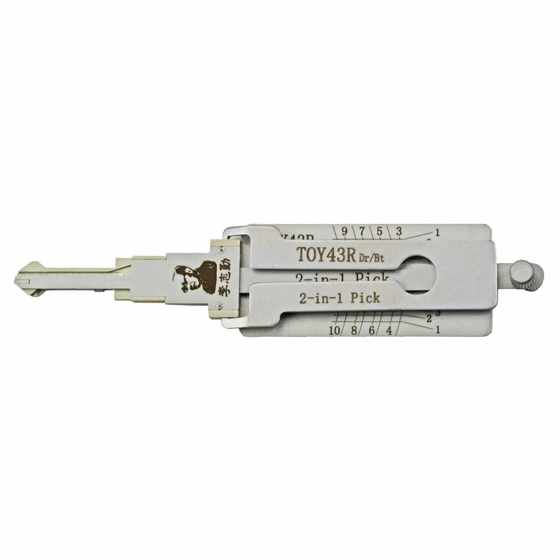 Original Lishi 2-1 Pick/Decoder for Toyota TOY43R Lock Picks Original Lishi
