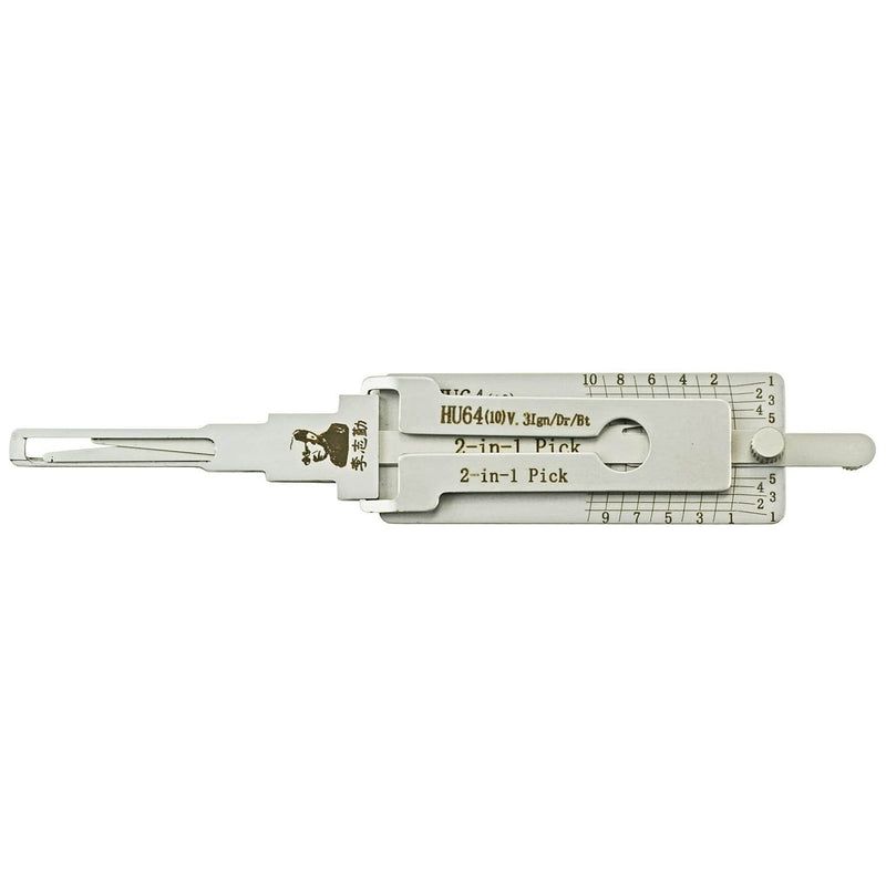 Original Lishi 2-1 Pick/Decoder for VW HU64 Lock Picks Original Lishi