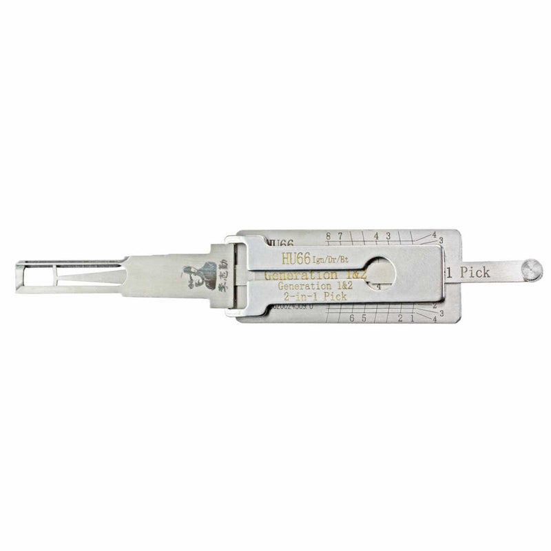 Original Lishi 2-1 Pick/Decoder for VW HU66 Lock Picks Original Lishi