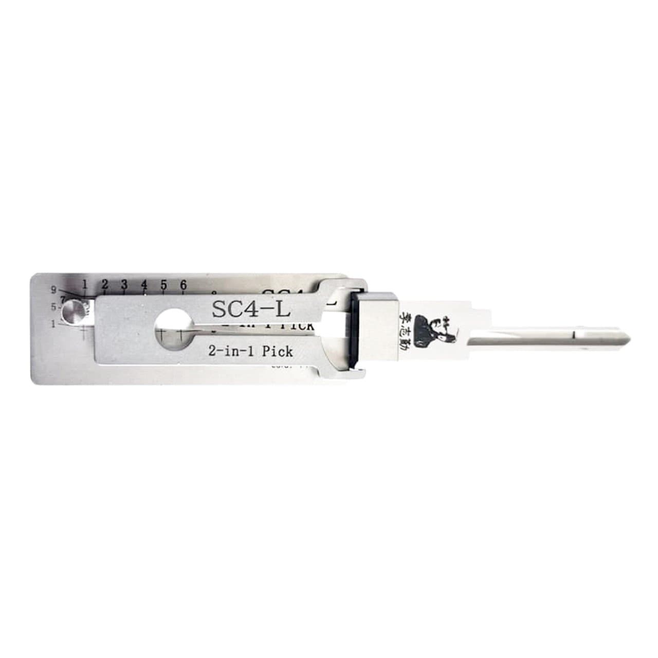 Original Lishi SCHLAGE SC20 Lock Pick + Decoder 6 Pin 2-in-1