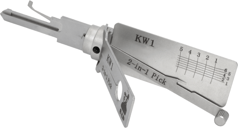 Original Lishi 2 in 1 Pick for Kwikset KW1 Lock Picks Original Lishi