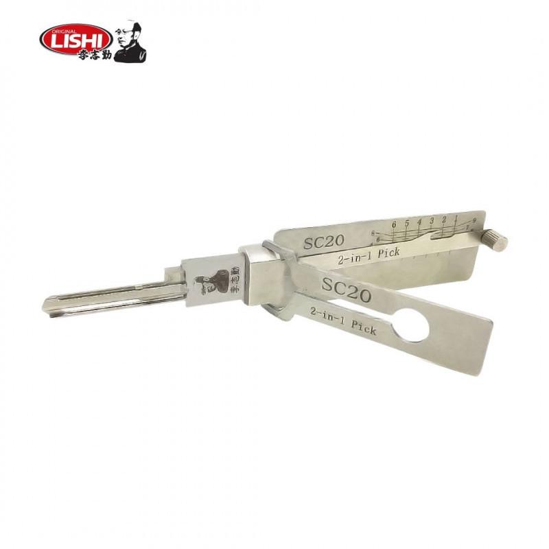 Original Lishi 2 in 1 Pick for Schlage SC20 Lock Picks Original Lishi