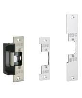 45-A SDC Universal Electric Strike, Failsecure/Failsafe, 3 Different Faceplates Cylinders & Hardware SDC