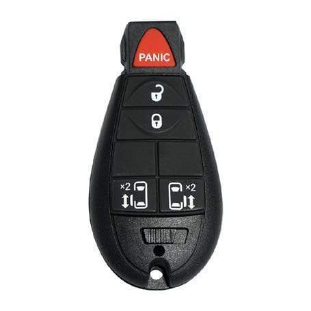 Chrysler, Dodge, and Jeep OEM Replacement FOBIK - 5 Button w/ Sliding Van Doors Chrysler FOBIK Keys Solid Keys USA