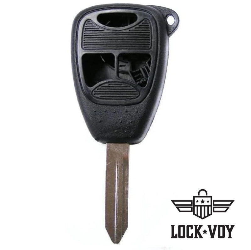 Chrysler, Dodge, Jeep 3-Button (small) Remote Head Key SHELL Key Blanks LockVoy