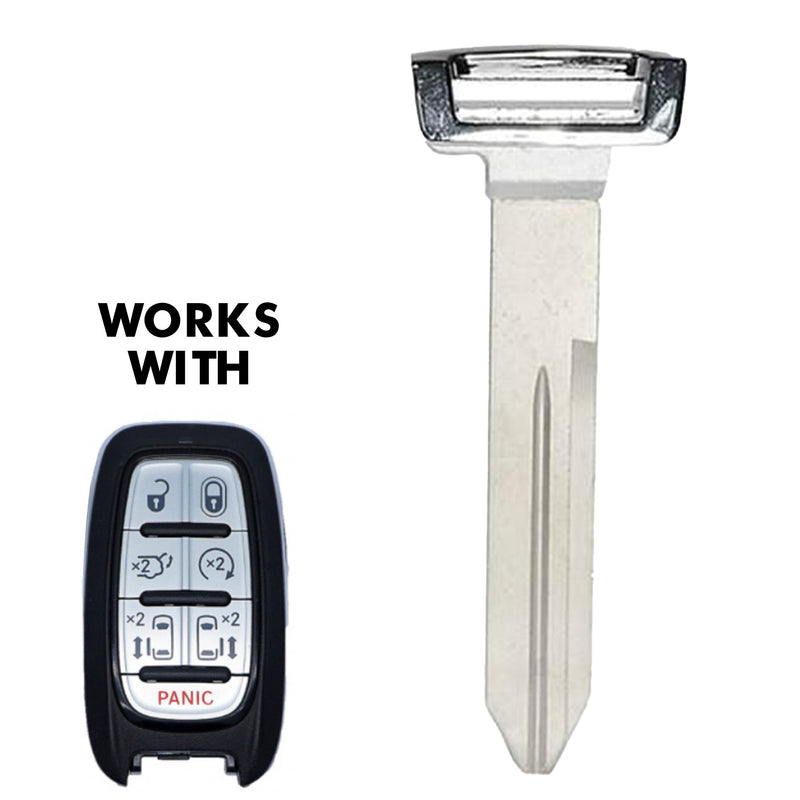 Chrysler Prox Emergency Key Automotive Key LockVoy