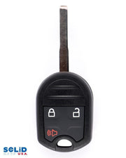 Ford OEM Replacement 3-Button Remote Key with High Security Blade Ford Remote Head Keys Solid Keys USA