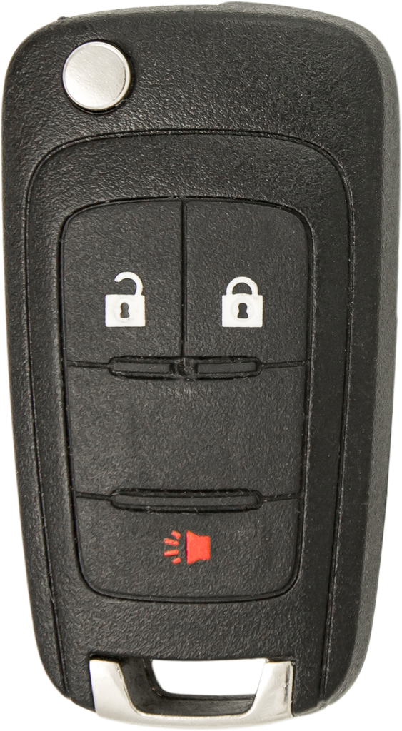 General Motors 3 Button Flip Key (3B1HS) - By Ilco Look-Alike Replacments Ilco