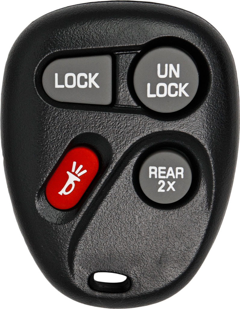 General Motors 4 Button Remote Keyless Entry 4B17 (KOBLEAR1XT)-by Ilco Look-Alike Replacments Ilco