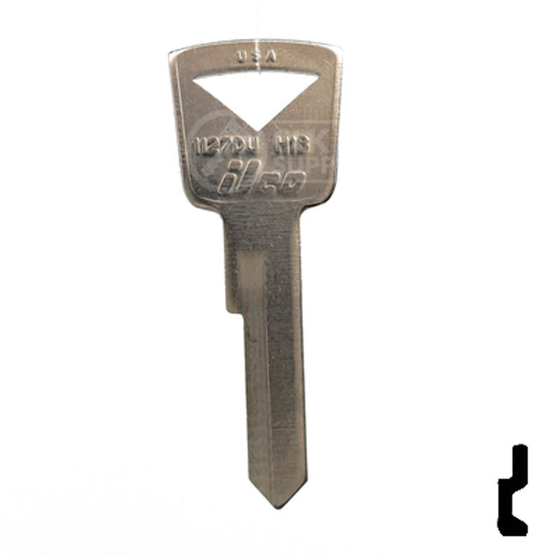 Uncut Key Blank | Ford | H18, 1127DU