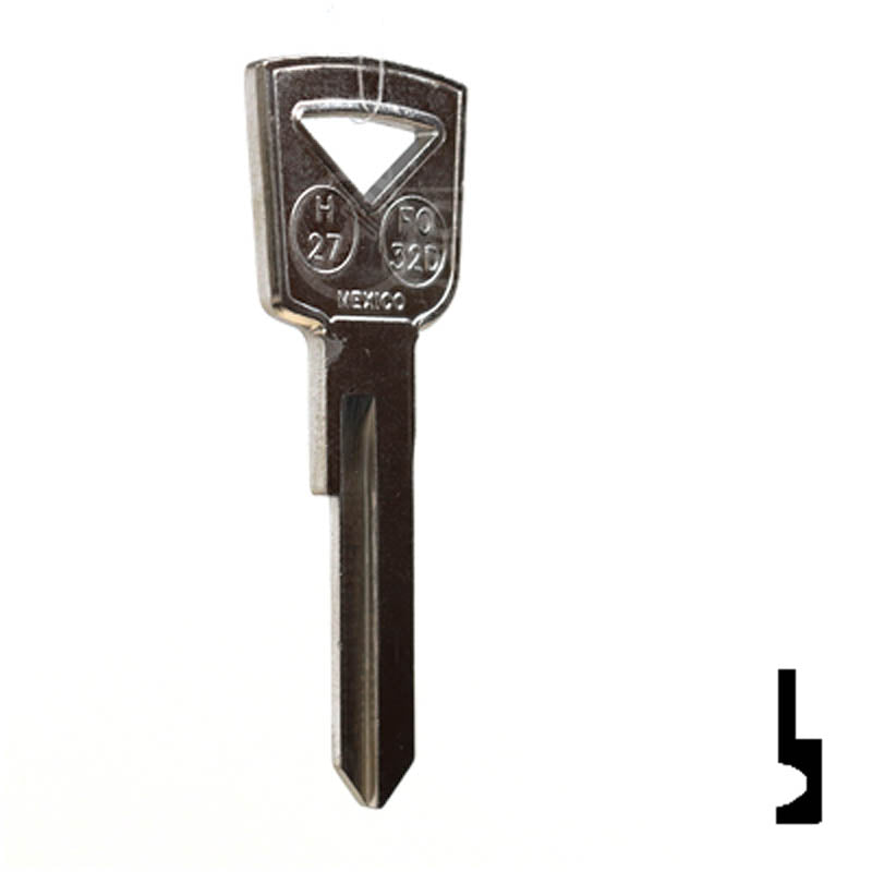 H27, 1127DP Ford Key Automotive Key JMA USA