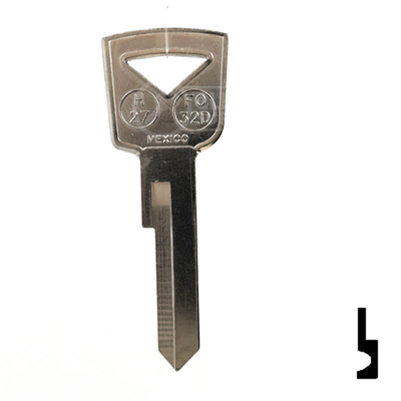 H27, 1127DP Ford Key Automotive Key JMA USA