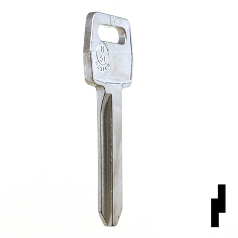 H51, 1167FD Ford Key Automotive Key JMA USA
