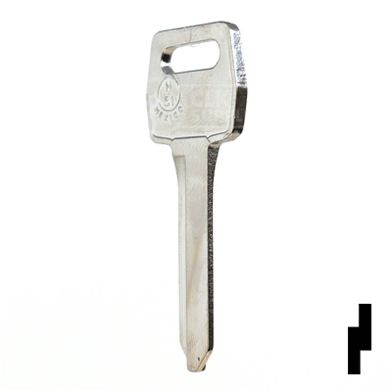 H51, 1167FD Ford Key Automotive Key JMA USA