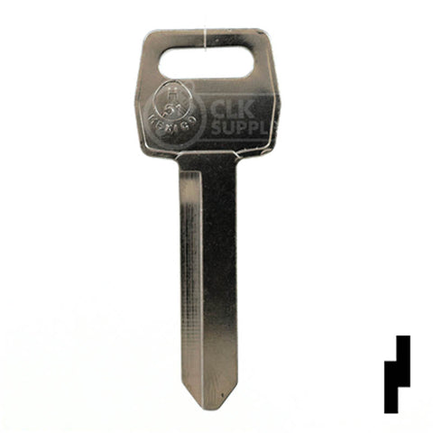 H51, 1167FD Ford Key Automotive Key JMA USA