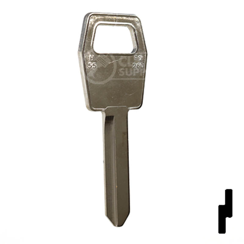 H55,1185FD Ford Key Automotive Key JMA USA