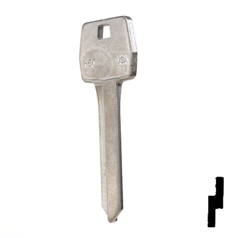 H60, 1190LN Ford Key Automotive Key JMA USA