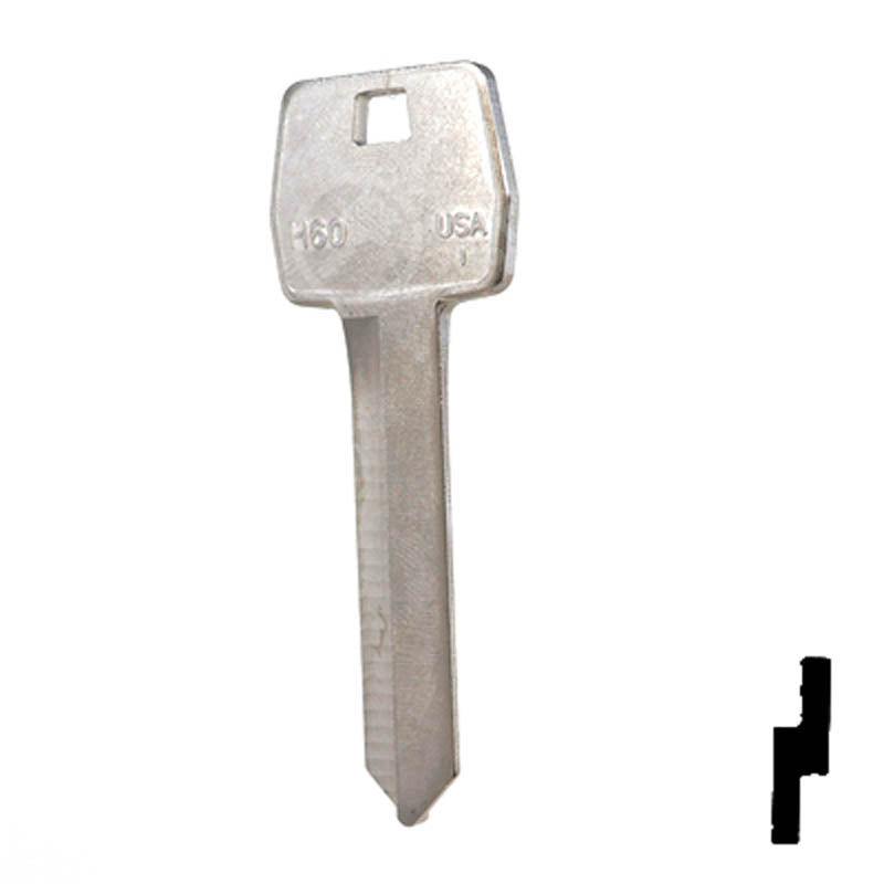 H60, 1190LN Ford Key Automotive Key JMA USA