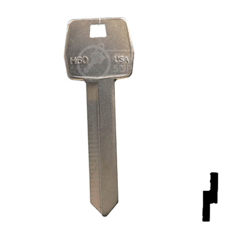 H60, 1190LN Ford Key Automotive Key JMA USA