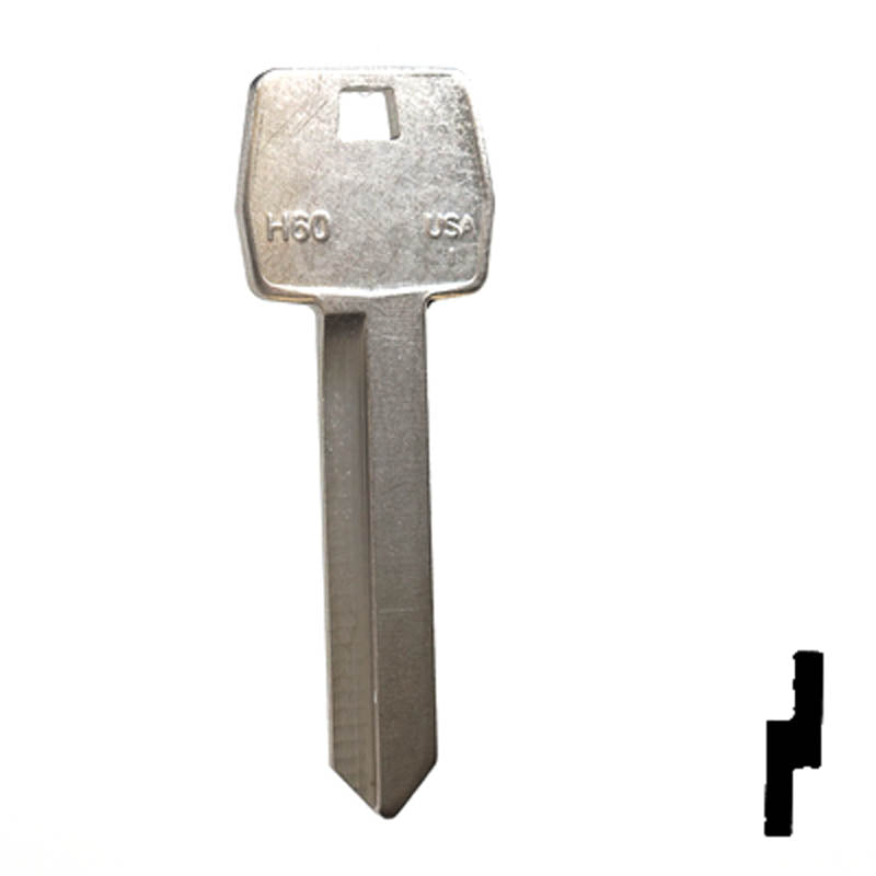 H60, 1190LN Ford Key Automotive Key JMA USA