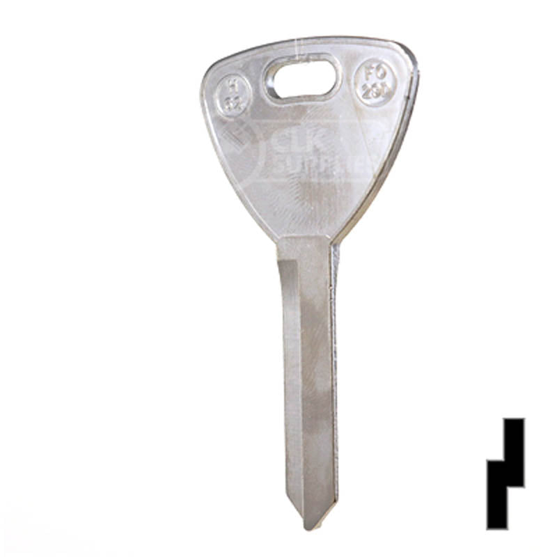 H62, 1191ET Ford Key Automotive Key JMA USA