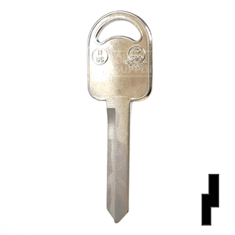 H66, 1193MU Ford Key Automotive Key JMA USA