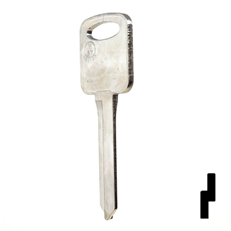 H67, 1193FD Ford Key Automotive Key JMA USA