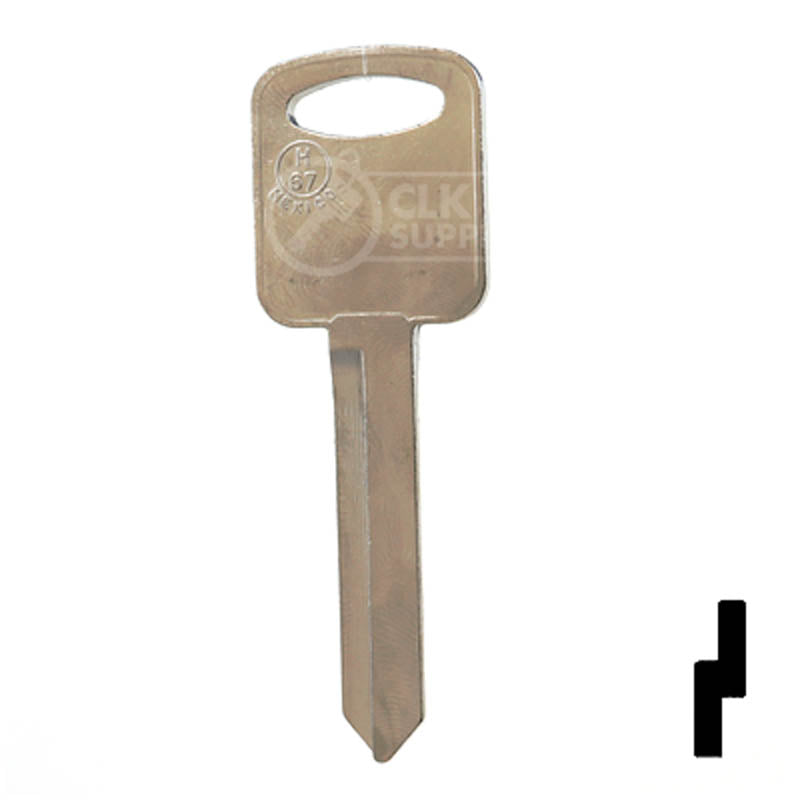 H67, 1193FD Ford Key Automotive Key JMA USA