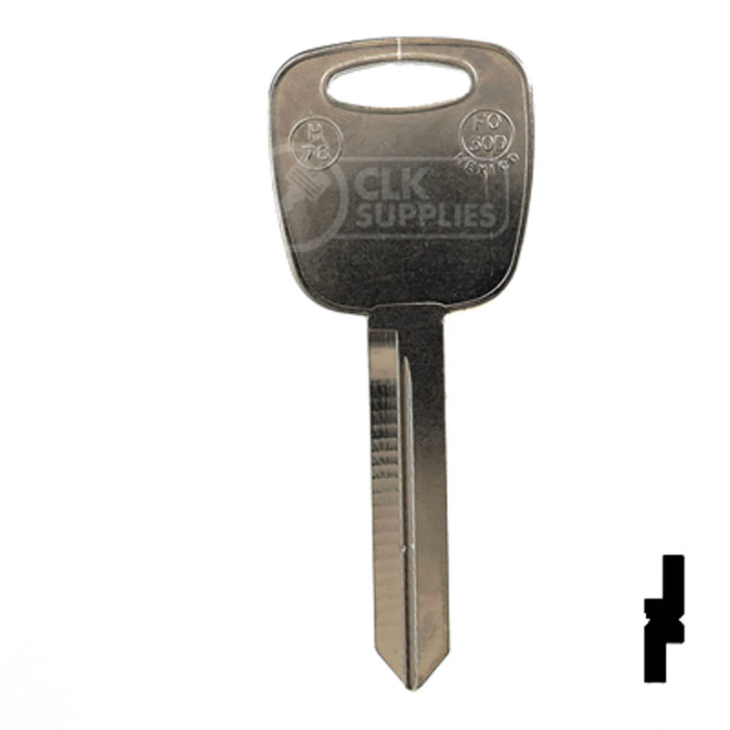 H78, 1196CM Ford Automotive Key JMA USA