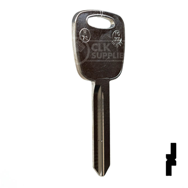 H78, 1196CM Ford Automotive Key JMA USA
