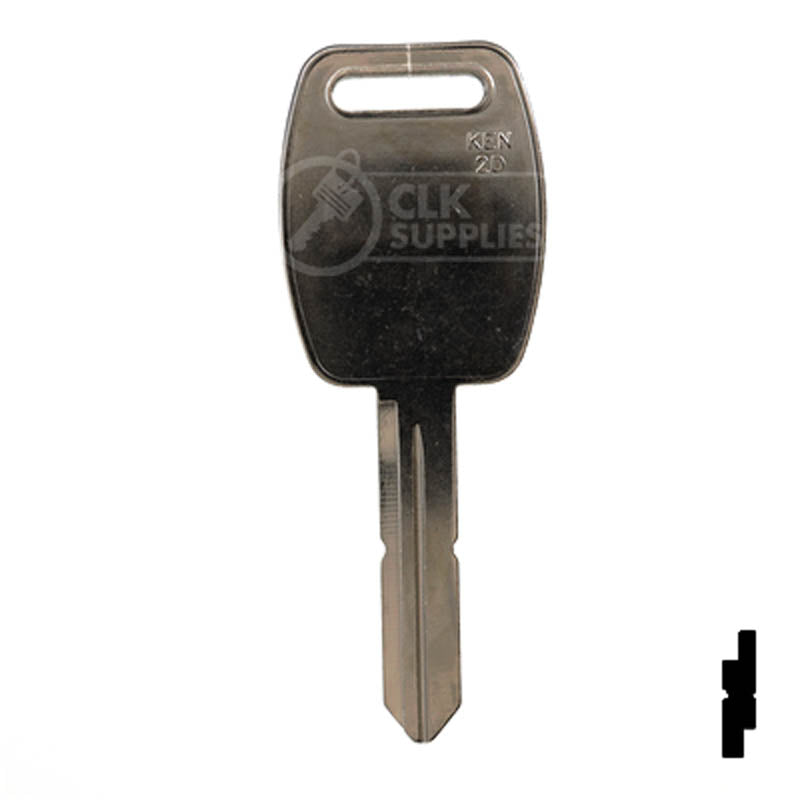 K1994, B87 Kenworth Key Automotive Key JMA USA
