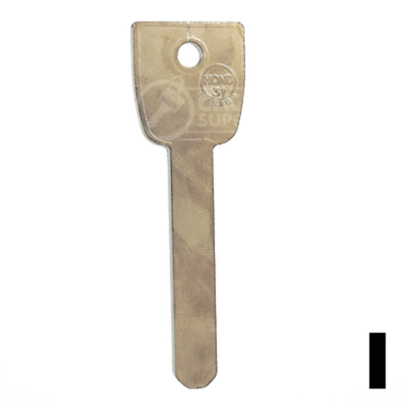 Key Blanks | Honda | HO01-Test Key | Uncut Replacement Automotive Key JMA USA